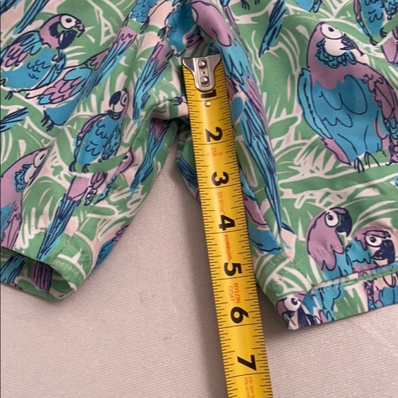 Vineyard Vines multicolor green blue purple swim trunks L - Picture 5 of 7